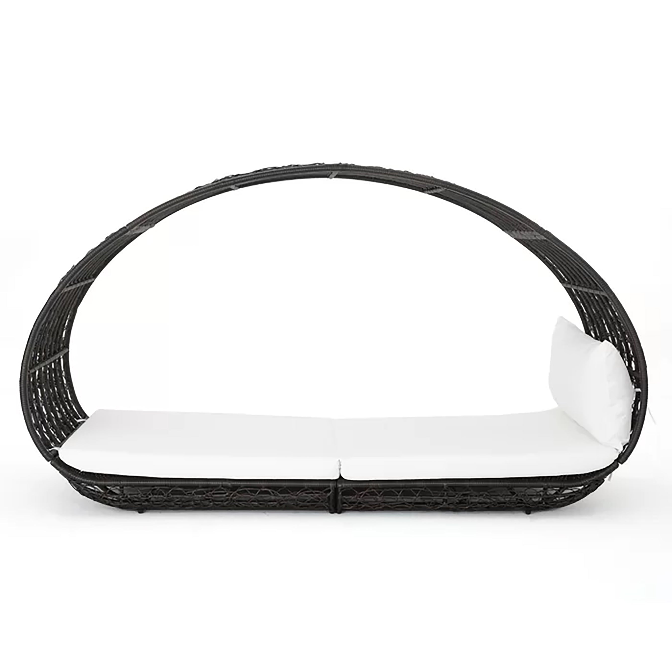 Abigal Wicker Daybed with Cushion - Outdoor, Water-Resistant lazy boy