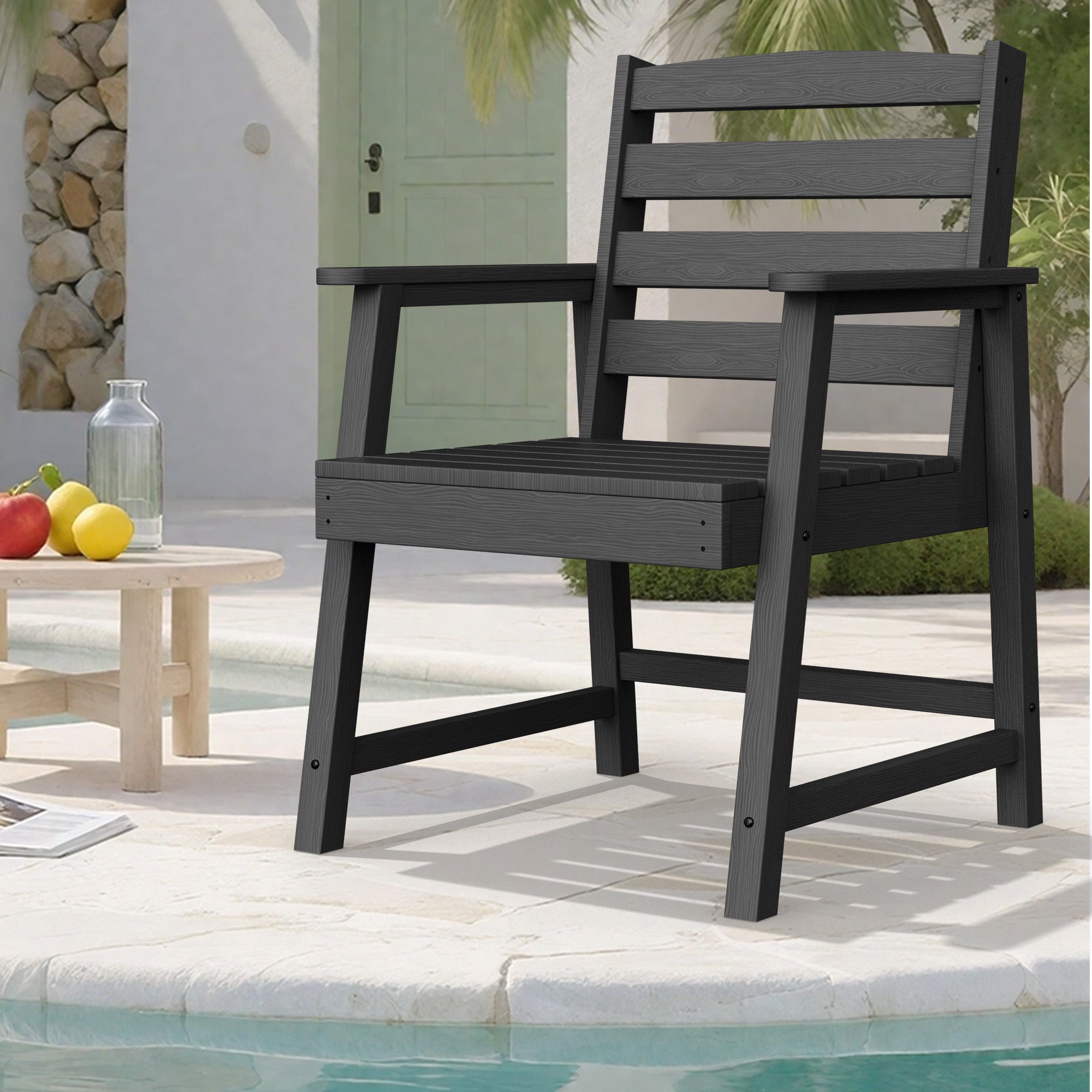 Versatile Single Outdoor Dining Chair - Multi-Scene Use Homary