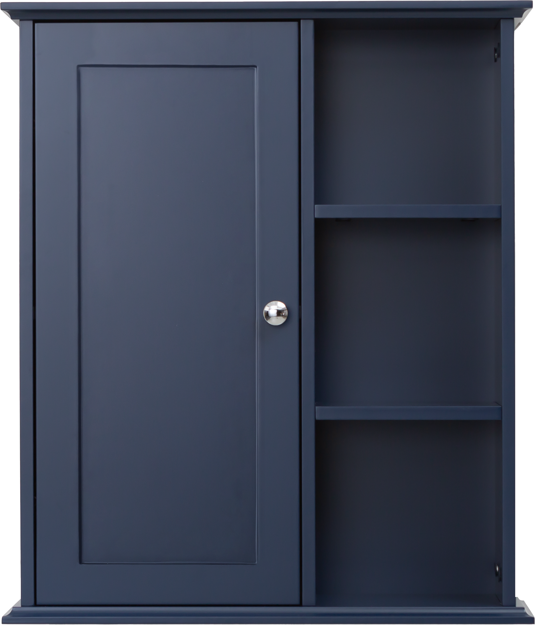 Blue Bathroom Wall Cabinet Storage Organizer zuri