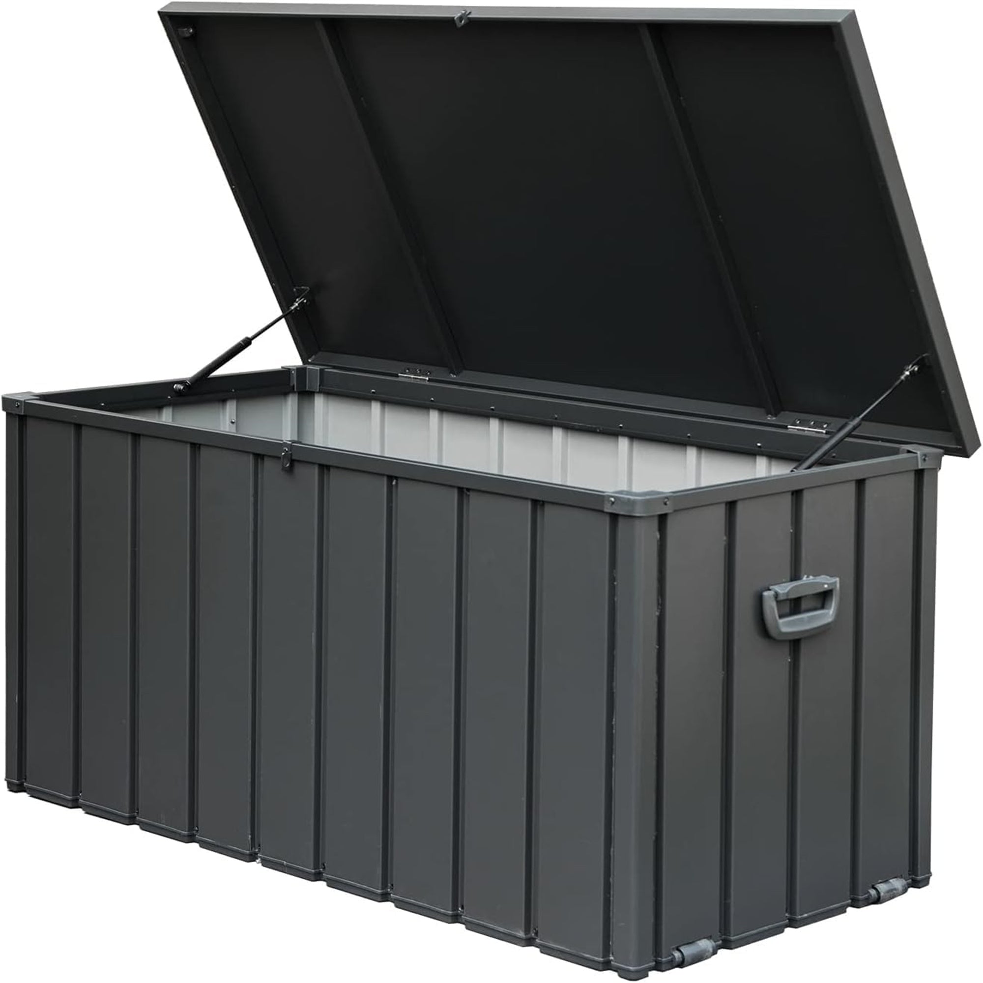 150 Gallon Waterproof Outdoor Storage Deck Box for Yard Patio Homary