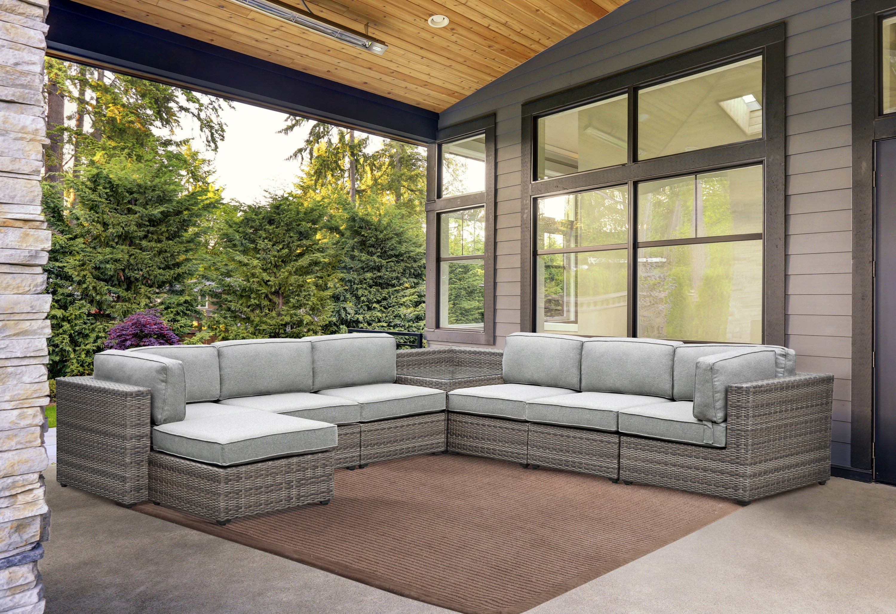 Weather-Resistant Sectional - Removable Cushions, Indoor Looks lazy boy